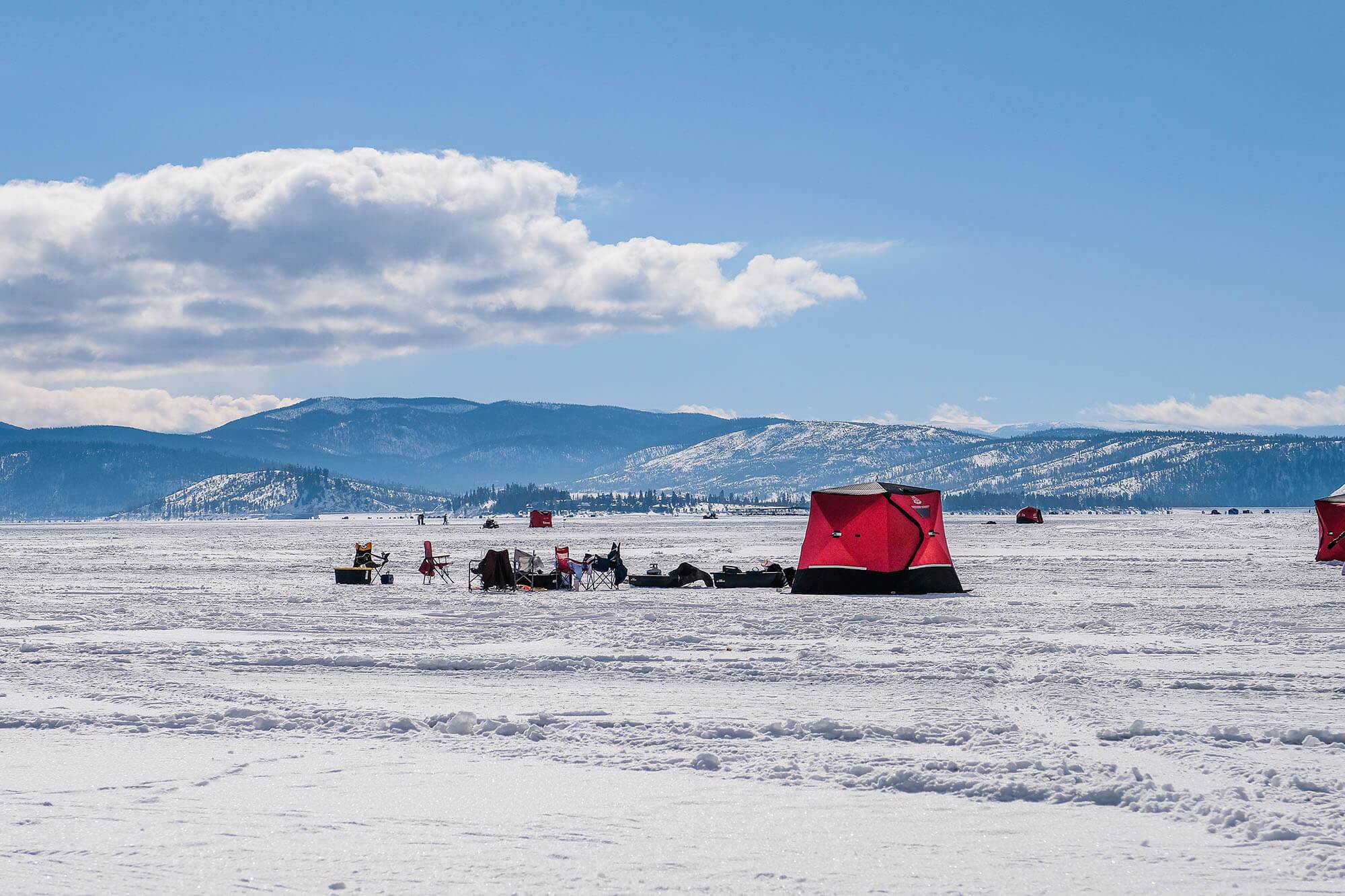 Descubra águas escondidas para pesca no inverno